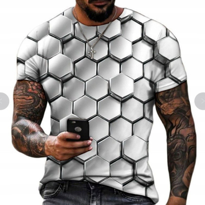 kaufen O-Neck Abstrakt Harajuku Custom übergroße T-Shirts online manufacture