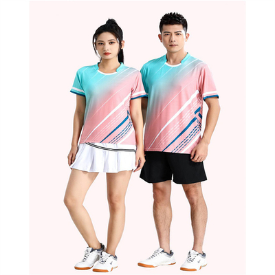 kaufen Schnelltrocknende Badminton-Anzüge für Männer und Frauen Tischtennis-Anzüge online manufacture