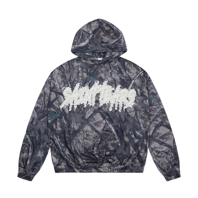 kaufen Männer Hoodies Pullover Fleece Farbe Block Long Sleeve Sweatshirts Casual Drawstring Tops mit Tasche online manufacture