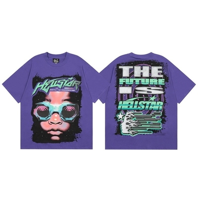 kaufen Übergroßes T-Shirt Vintage T-Shirt Loser Kurzarm Casual Streetwear Loses Waschen Unisex Tops online manufacture