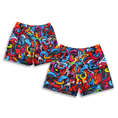 kaufen Großhandel Männer Baumwolle Streetwear Shorts Custom Sublimation Mesh Shorts online manufacture