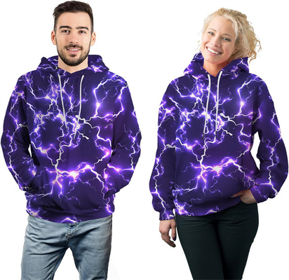 kaufen Unisex Neue Herren Neues Hoodies Cool Blitz Graphische Hoodie Fleece Pullover mit Kapuze Sweatshirts online manufacture