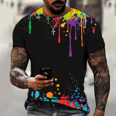 Anti-Schrumpfung-T-Shirt für Männer in Übergröße