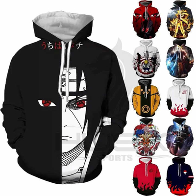 3D-gedruckte Hoodie mit großem Logo