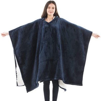 Riesige Taschenfleece übergroße Kapuzendecken