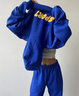 Maßgeschneiderte Schwergewichts-Baumwolle Sublimation Sweatshirt Leere Puff Druck Maßgeschneiderte Hoodies