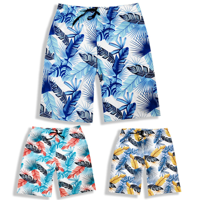 Anpassung Schnelltrockene Anpassung Schwimmbadshorts Jungen Strandhosen XXS-XXL