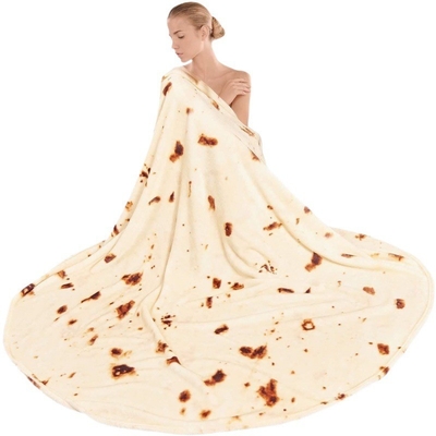 60 x 80 Zoll Burritos Tortilla Tragbare Kapuzendecke