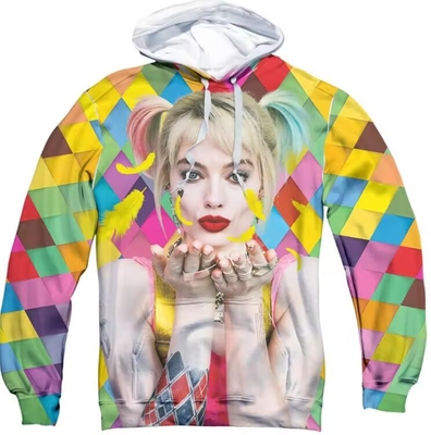 Herbstkleidung 100% Polyester Sublimation Hoodie