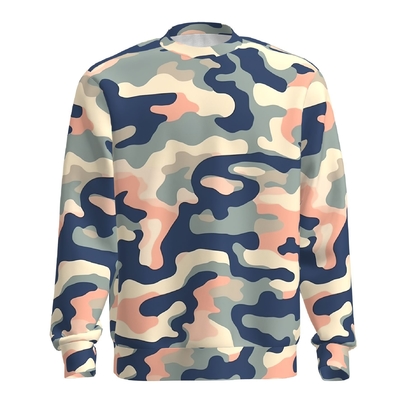 Digitales Drucken Hoodie Rundhals Sweatshirt Thermische Sublimation