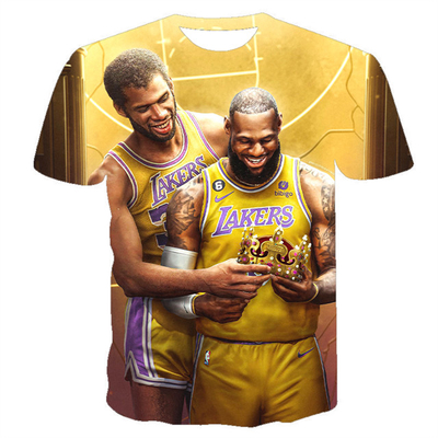 Männer Basketball Trikots Schnelltrockenes Sport Shirt LA Basketball Trikot Nummer 23 Sportbekleidung T-Shirt Sport T-Shirt